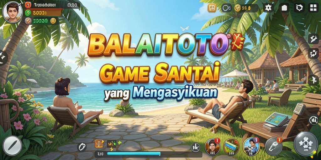 Tampilan gameplay BALAITOTO yang ceria dan menarik.