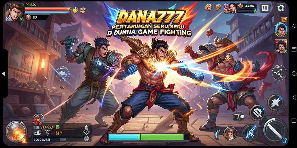 Gameplay DANA777 yang menampilkan pertarungan seru dan grafis yang menawan.