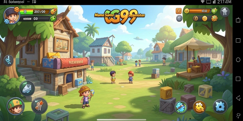 Tampilan seru gameplay <strong>GG99</strong> dengan berbagai tantangan yang menghibur.