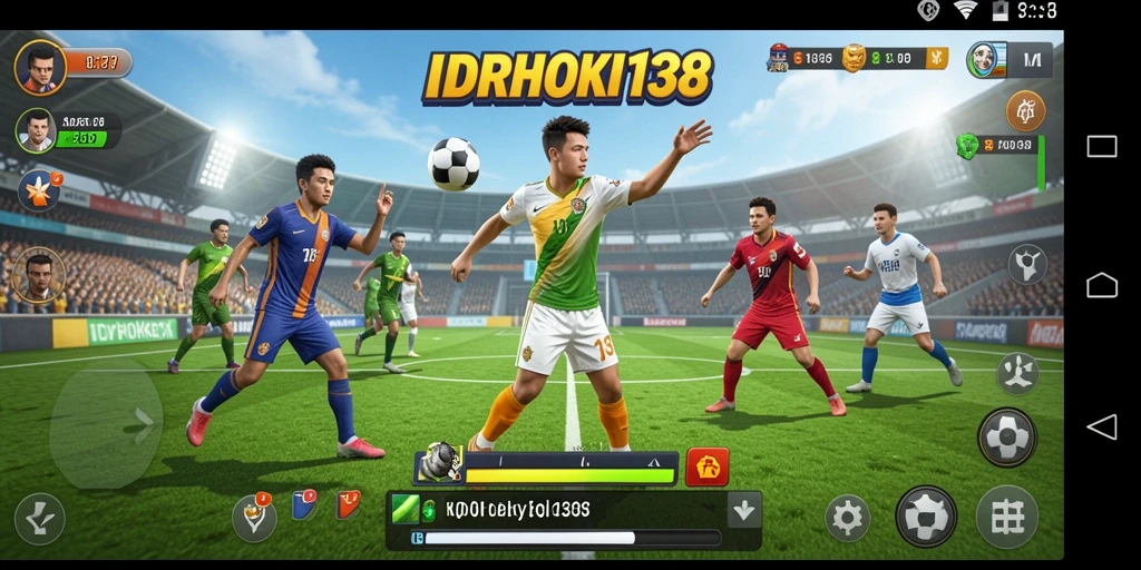 Tampilan menarik dari gameplay IDRHOKI138 saat pertandingan olahraga berlangsung.