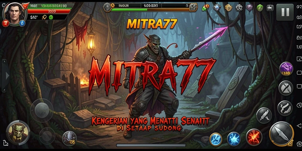 Tampilan gameplay MITRA77 yang mencekam dan mendebarkan.