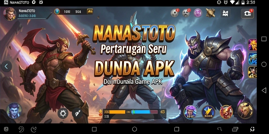 Tampilkan gameplay seru dan pertarungan dinamis di NANASTOTO.