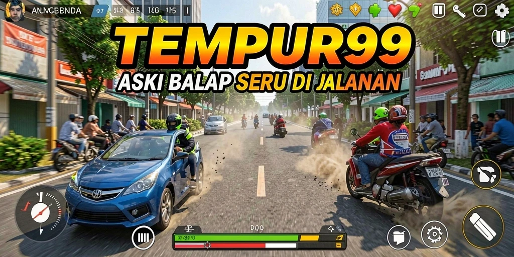Gameplay seru balapan mobil di jalanan dengan detail grafis yang memukau.